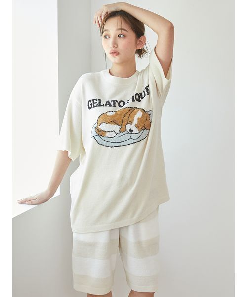 ONLINE限定】【HOMME】エアリーモコドッグジャガードプル