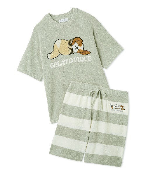ONLINE限定】【HOMME】エアリーモコドッグジャガードプル