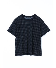 URBAN RESEARCH DOORS / アーバンリサーチ ドアーズ mizuiro ind　mesh dot crew-neck T-shirts セール】mizuiro ind mesh dot crew-neck T-shirts（Tシャツ