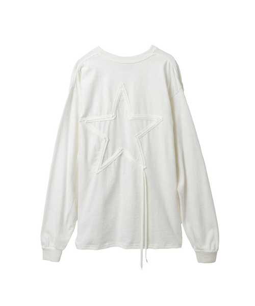 CONVERSE TOKYO(コンバーストウキョウ)の「SPINDLE STAR★ LONGSLEEVE TEE(Tシャツ/カットソー・レディース・ブラック/ブルー/ホワイト・SMALL/MEDIUM)」の12枚目の写真