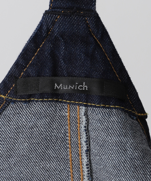La TOTALITE（ラトータリテ）の「【洗える】Munich/ミューニック スラブデニムオールインワン（つなぎ/オールインワン・レディース・ネイビー・FREE）」の13枚目の写真