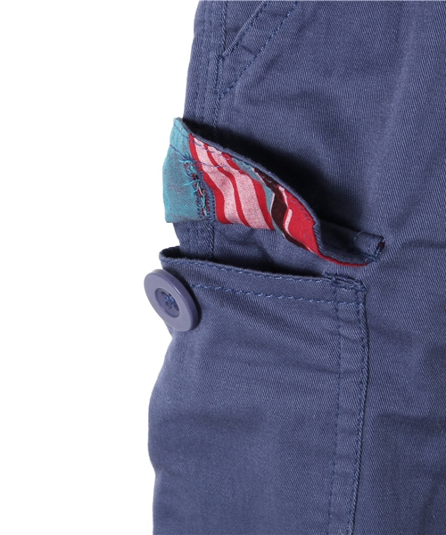 RUGGEDWORKS(ラゲッドワークス)の「裏トリコットカーゴパンツ(80~140㎝)(カーゴパンツ・キッズ・ダークブルー/イエロー/チャコールグレー・90cm/120cm/130cm/80cm/140cm/110cm/100cm)」の7枚目の写真