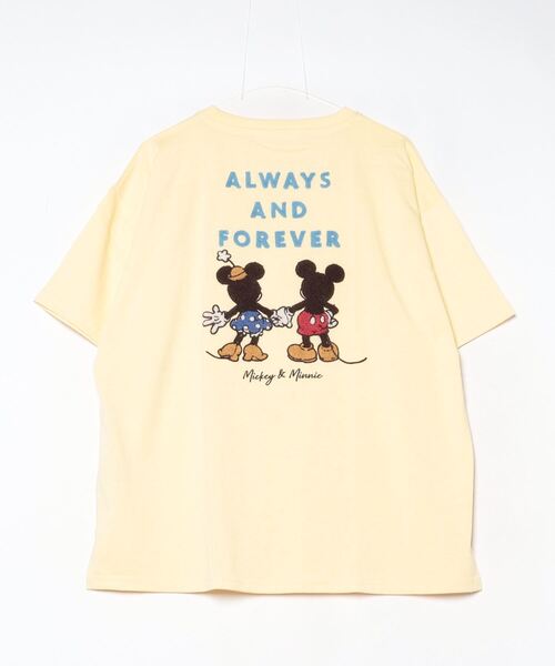 セール】【DISNEY/ディズニー】さがら刺繍/チェーン刺繍 半袖