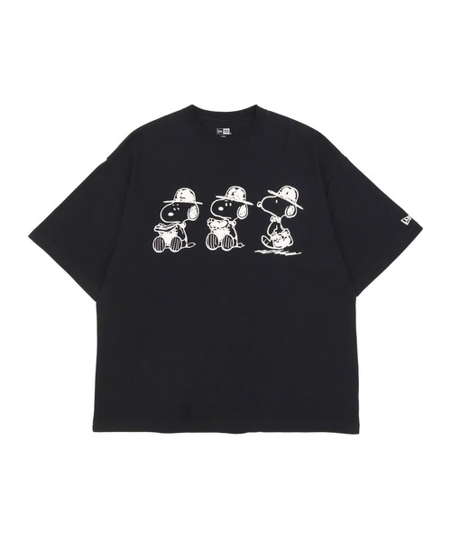 半袖Tシャツ★ニューエラ★NAME TAG SCRIPT T-SHIRTS BLACK NEW ERA BASIC SCRIPT OVERSIZED GRAPHITE SHORT SLEEVE T-SHIRT