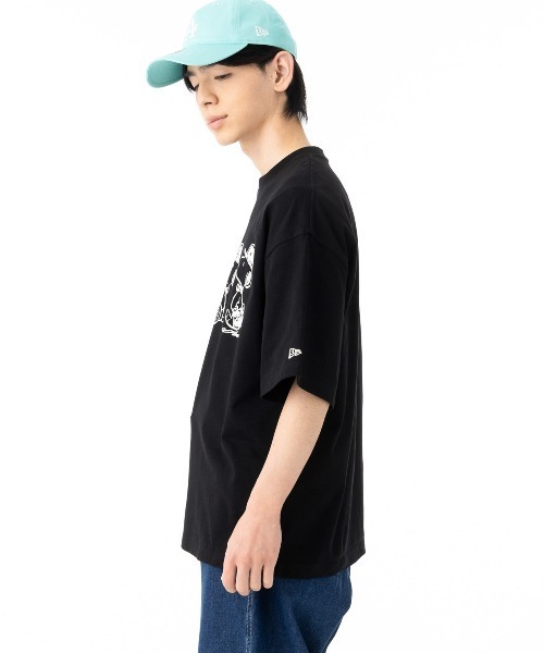 NEW ERA(ニューエラ)の「ニューエラ 半袖Tシャツ スーピーコラボ ONSPOTZ別注(Tシャツ/カットソー・メンズ・ストーン/ブラック・S/M/L/XL/XXL)」の21枚目の写真