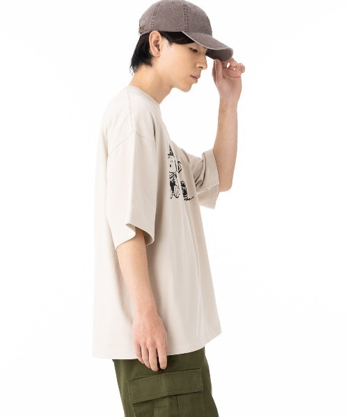 NEW ERA(ニューエラ)の「ニューエラ 半袖Tシャツ スーピーコラボ ONSPOTZ別注(Tシャツ/カットソー・メンズ・ストーン/ブラック・S/M/L/XL/XXL)」の8枚目の写真