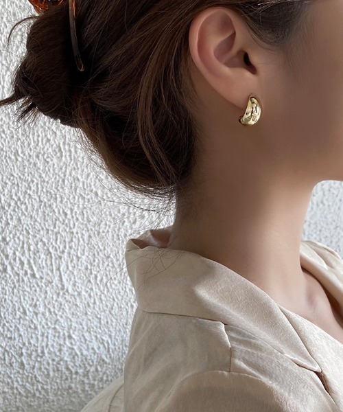 E&C closet…（イーアンドシークローゼット）の「『5月限定半額商品』スモールティアドロップピアス（ピアス（両耳用）・レディース・ゴールド/シルバー・FREE）」の8枚目の写真