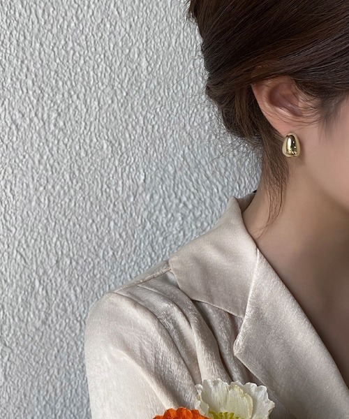 E&C closet…（イーアンドシークローゼット）の「『5月限定半額商品』スモールティアドロップピアス（ピアス（両耳用）・レディース・ゴールド/シルバー・FREE）」の6枚目の写真