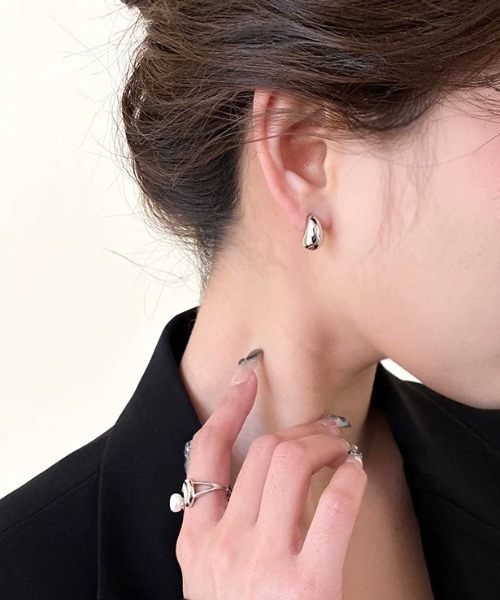 E&C closet…（イーアンドシークローゼット）の「『5月限定半額商品』スモールティアドロップピアス（ピアス（両耳用）・レディース・ゴールド/シルバー・FREE）」の19枚目の写真
