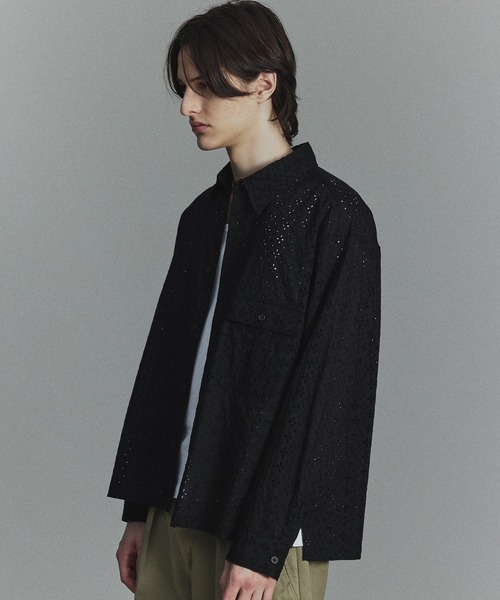 エンブロイダリーレースシアーシャツ（シャツ/ブラウス）｜PUBLIC