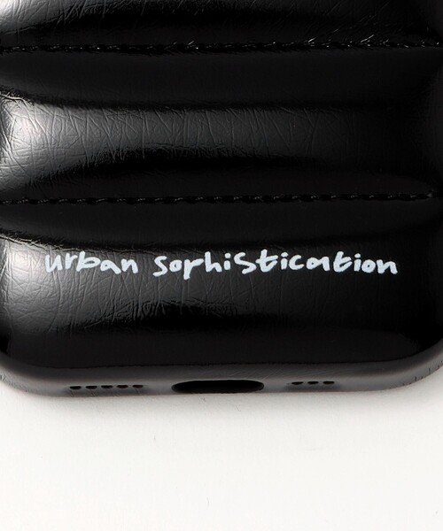 urban sorhistication iPhone16Proケース　黒 Urban Sophistication 正規品 iPhoneケース iPhone16 16Pro