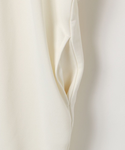 BAYFLOW（ベイフロー）の「[サイドポケット付き]BIG五分袖チュニック（Tシャツ/カットソー・レディース・オレンジ/アイボリー/グレー・FREE）」の16枚目の写真