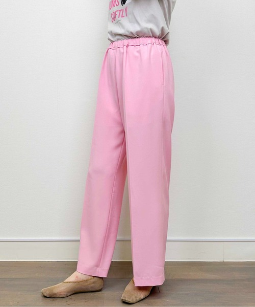 DIARIUM（ディアリウム）の「ドライツイルイージーパンツ（その他パンツ・レディース・ピンク/ベージュ・M）」の13枚目の写真