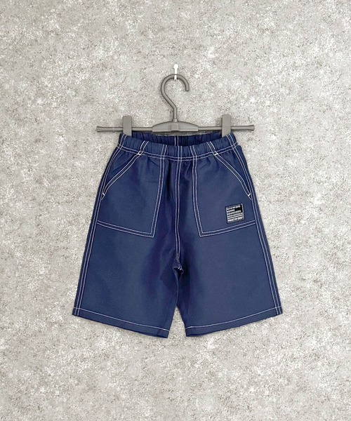SHISKY(シスキー)の「SHISKY / シスキー 綿タッチ 接触冷感 デイリーショートパンツ キッズ(その他パンツ・キッズ・カーキ/ブラック/ライトグレー/オレンジ/ミント/パープル/ネイビー/チャコール・110/120/130/140/150/160)」の6枚目の写真