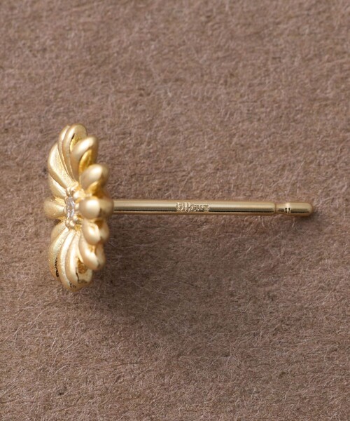 マーガレット] K18YG ダイヤモンド ピアス（ピアス（両耳用））｜ete