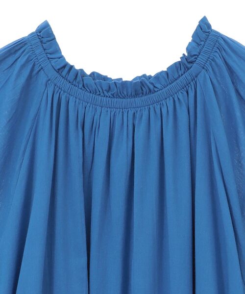 CRAFT STANDARD BOUTIQUE（クラフトスタンダードブティック）の「2WAY綿ボイルギャザーネックワンピース（ワンピース・レディース・レッド/ブルー/その他14・FREE）」の7枚目の写真