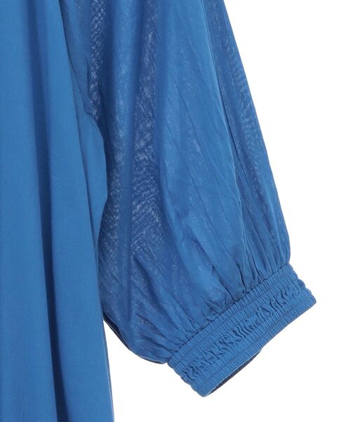 CRAFT STANDARD BOUTIQUE（クラフトスタンダードブティック）の「2WAY綿ボイルギャザーネックワンピース（ワンピース・レディース・レッド/ブルー/その他14・FREE）」の8枚目の写真