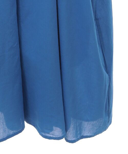 CRAFT STANDARD BOUTIQUE（クラフトスタンダードブティック）の「2WAY綿ボイルギャザーネックワンピース（ワンピース・レディース・レッド/ブルー/その他14・FREE）」の9枚目の写真