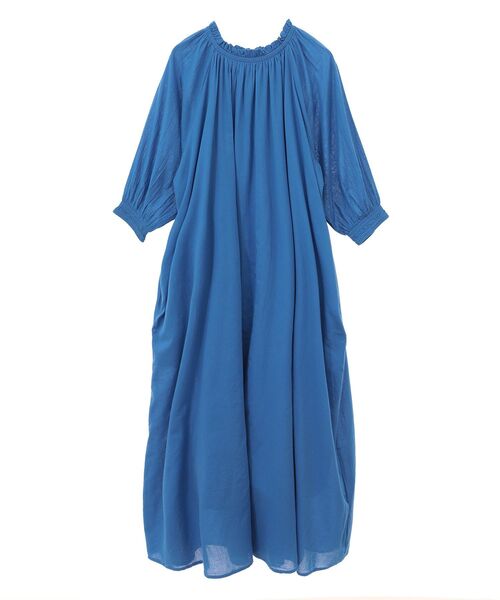 CRAFT STANDARD BOUTIQUE（クラフトスタンダードブティック）の「2WAY綿ボイルギャザーネックワンピース（ワンピース・レディース・レッド/ブルー/その他14・FREE）」の13枚目の写真