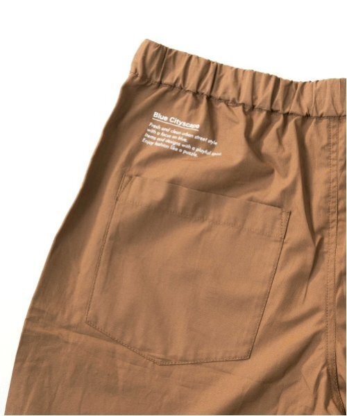 GLAZOS(グラソス)の「【大人向けサイズあり】【セットアップ対応】タイプライター・イージーハーフパンツ(その他パンツ・キッズ・ネイビー/カラフル/チャコール/カーキ/ベージュ/ブラウン・170cm/160cm/180cm/150cm)」の12枚目の写真