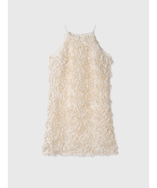 ボリュームフラワーモチーフアメスリワンピース（ワンピース）｜EIMY