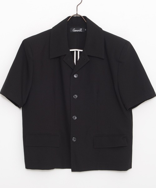 CavariA(キャバリア)の「『CavariA/キャバリア』半袖シャツJKT(シャツ/ブラウス・メンズ・ベージュ/ブラック・L/M)」の17枚目の写真