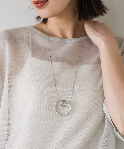 Bou Jeloud（ブージュルード）の「デザイントップネックレス（ネックレス・レディース・ゴールド/シルバー・ONESIZE）」の4枚目の写真