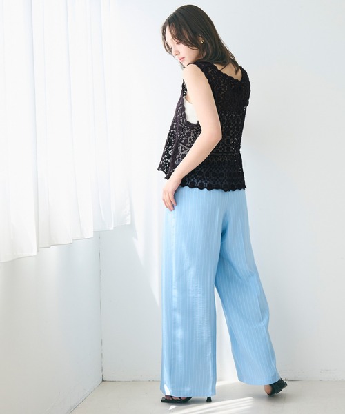 coca（coca）（コカ）の「【WEB限定セール】レースベスト（ベスト・レディース・ブラウン/アイボリー・ONE SIZE）」の20枚目の写真