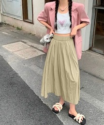 さらっと履けるロングスカート