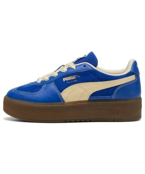 PUMA（プーマ）の「PUMA PALERMO ELEVATA CF WNS（プーマ パレルモ エレヴァータ CF ウィメンズ）（スニーカー・レディース・ブルー系・23cm/23.5cm/24cm/24.5cm/25cm）」の2枚目の写真