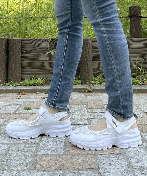 LUGG NAGG（ラグナグ）の「【軽量】スポーツサンダルスニーカー【簡単着脱】（サンダル・レディース・ブラック/グレー/ホワイト・M/L/LL/S）」の20枚目の写真