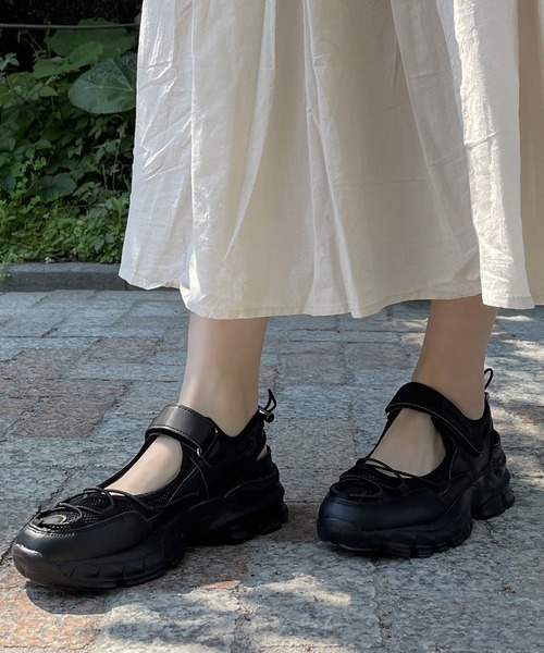 LUGG NAGG（ラグナグ）の「【軽量】スポーツサンダルスニーカー【簡単着脱】（サンダル・レディース・ブラック/グレー/ホワイト・M/L/LL/S）」の22枚目の写真