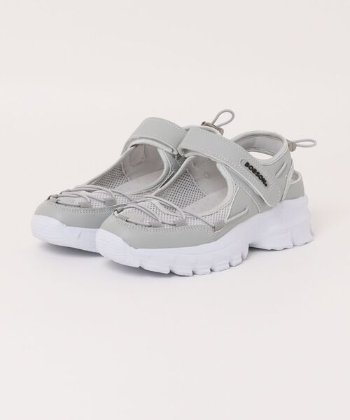 LUGG NAGG（ラグナグ）の「【軽量】スポーツサンダルスニーカー【簡単着脱】（サンダル・レディース・ブラック/グレー/ホワイト・M/L/LL/S）」の17枚目の写真