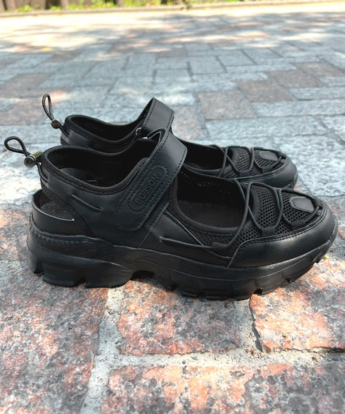 LUGG NAGG（ラグナグ）の「【軽量】スポーツサンダルスニーカー【簡単着脱】（サンダル・レディース・ブラック/グレー/ホワイト・M/L/LL/S）」の13枚目の写真