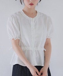 パフスリーブフリルブラウス」に該当するファッション通販 - ZOZOTOWN