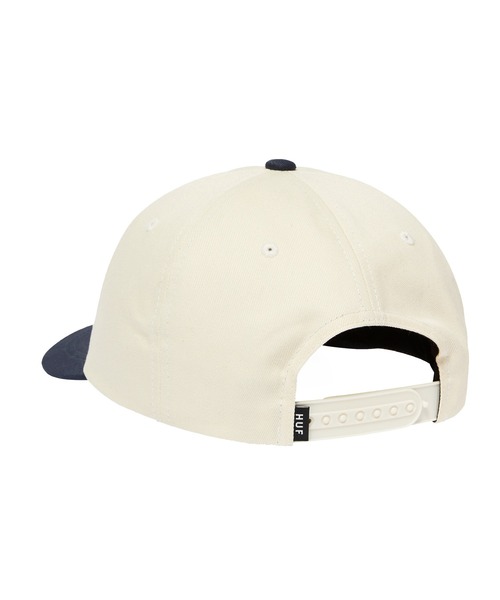 HUF(ハフ)の「MELT 5 PANEL SNAPBACK(キャップ・メンズ・グリーン/ナチュラル・O/S)」の4枚目の写真