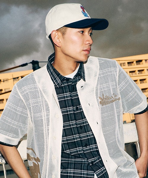 HUF(ハフ)の「MELT 5 PANEL SNAPBACK(キャップ・メンズ・グリーン/ナチュラル・O/S)」の8枚目の写真