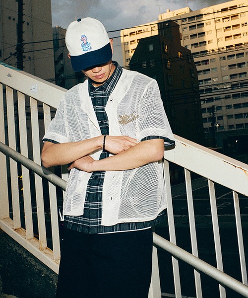 HUF(ハフ)の「MELT 5 PANEL SNAPBACK(キャップ・メンズ・グリーン/ナチュラル・O/S)」の7枚目の写真