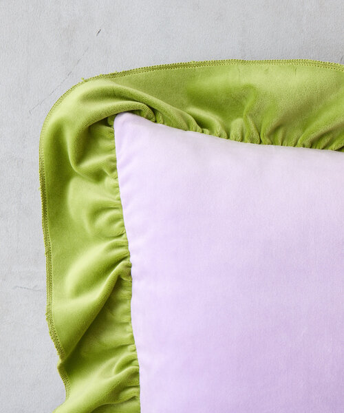 BIRTHDAY BAR(バースデイバー)の「【SAHIR サヒール】Velour cushion cover ベロアクッションカバー(クッション/クッションカバー・レディース・ベージュ/ピンク・0)」の19枚目の写真