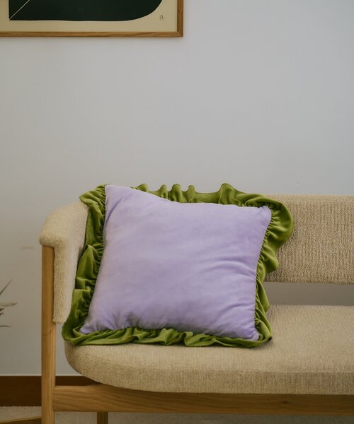 BIRTHDAY BAR(バースデイバー)の「【SAHIR サヒール】Velour cushion cover ベロアクッションカバー(クッション/クッションカバー・レディース・ベージュ/ピンク・0)」の22枚目の写真