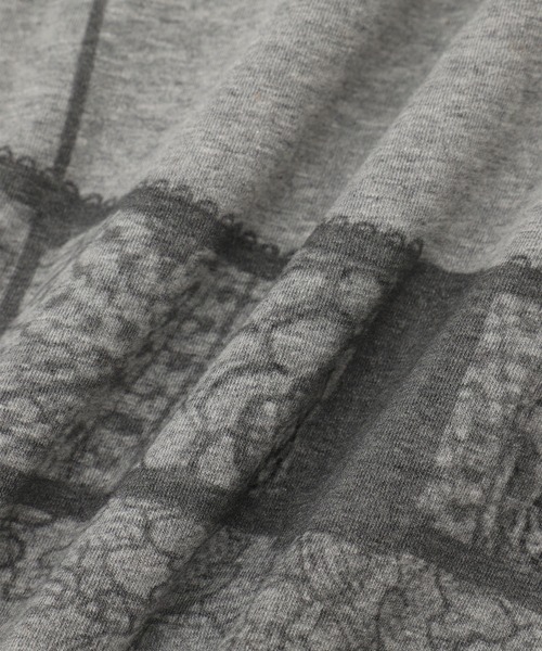 PROTAGONISTA（プロタゴニスタ）の「【PROTAGONISTA(プロタゴニスタ)】別注 LANGELIE TEE（Tシャツ/カットソー・レディース・ホワイト/ライトグレー・FREE）」の15枚目の写真