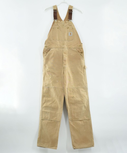 【90s～人気アイテム】Carhartt カーハート オーバーオール ダブルニー 90's Carhartt/カーハート ダブルニー！ ブラウンダック