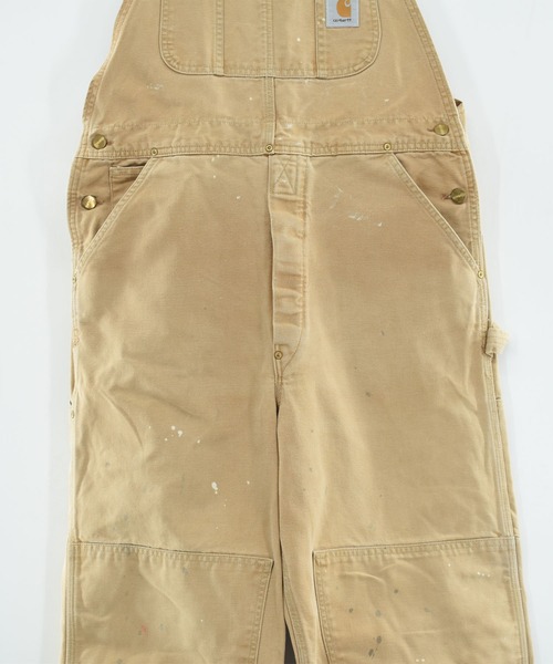 【90s～人気アイテム】Carhartt カーハート オーバーオール ダブルニー 90's Carhartt/カーハート ダブルニー！ ブラウンダック