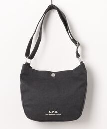 【状態良ほぼ未使用】APC 黒ボディバッグ ウエストポーチバッグアーペーセー A.P.C - 新品 アーペーセー A.P.C. ウエストバッグ・ボディ