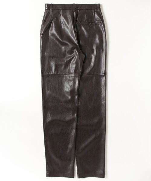 Sov.(ソブ)の「フェイクスキン スキニーパンツ(その他パンツ・レディース・ダークブラウン/ブラック・36/38)」の8枚目の写真