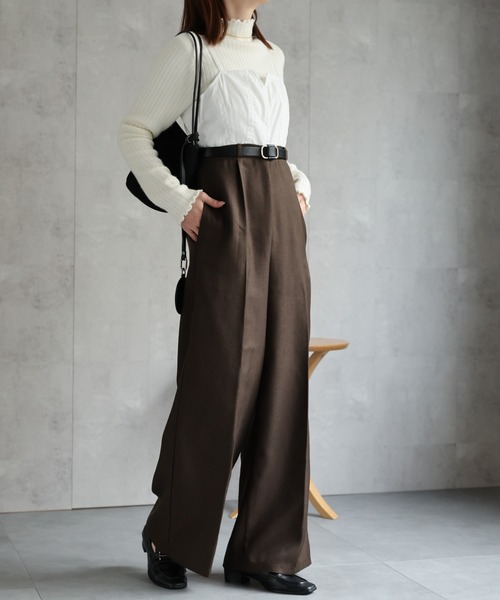 model：162㎝. 着用サイズ：F