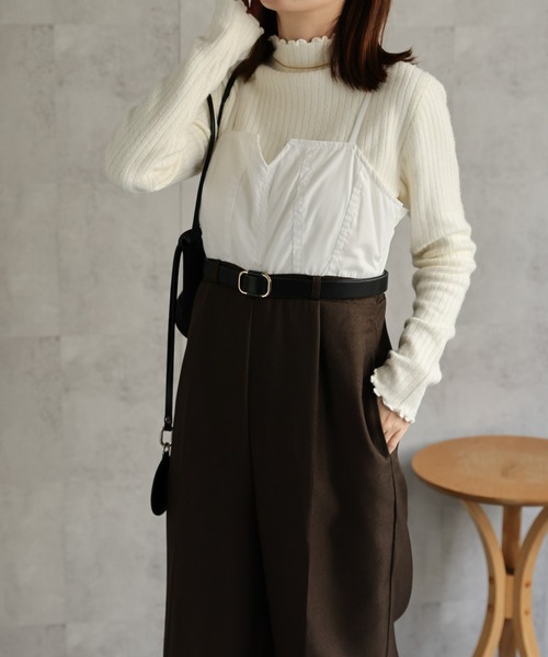 model：162㎝. 着用サイズ：F