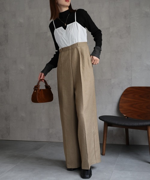 model：162㎝. 着用サイズ：F