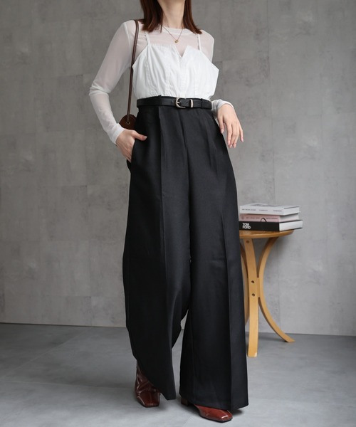 model：162㎝. 着用サイズ：F