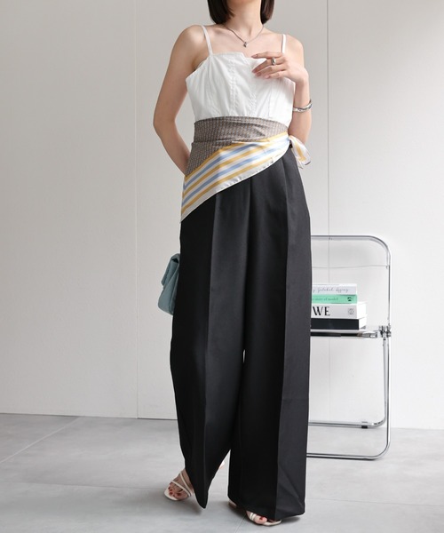 model：162㎝. 着用サイズ：F